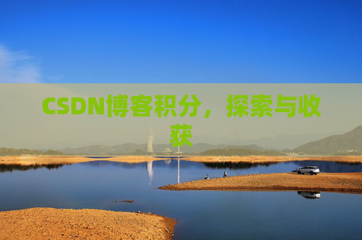 CSDN博客积分，探索与收获